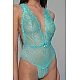 Κορμάκι String Δαντέλα   Aqua Milena By Paris 002506-Aqua