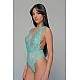 Κορμάκι String Δαντέλα   Aqua Milena By Paris 002506-Aqua