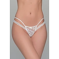 Micro g string Δαντέλα   Ιβουάρ Milena By Paris 006854-Ιβουάρ