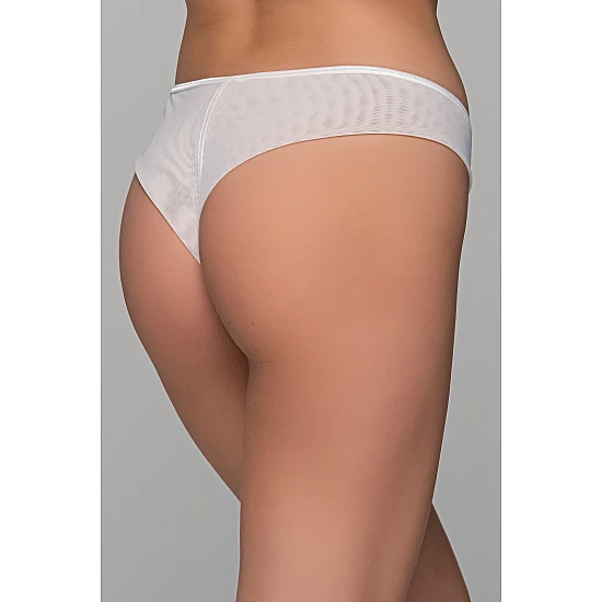 Νυφικό Brazilian Slip με Δαντέλα – Ιβουάρ Milena By Paris 008485-Ιβουάρ