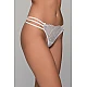 Νυφικό Δαντελένιο G string   Ιβουάρ Milena By Paris 006887-Ιβουάρ