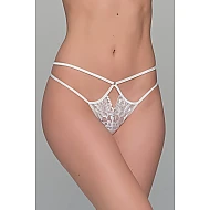 Νυφικό Δαντελένιο String Tanga   Ιβουάρ Milena By Paris 007690-Ιβουάρ