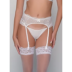 Νυφικό Σατέν Brazilian Slip με Δαντέλα – Ιβουάρ Milena By Paris 008472-Ιβουάρ
