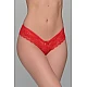 Open crotch Boxer   Κόκκινο Milena By Paris 000869-Κόκκινο