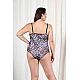 Plus Size Body   Ροζ Ζέβρα Milena By Paris 020024-Ροζ