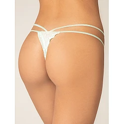Βαμβακερό String Tanga   Ιβουάρ Milena By Paris 007649-Ιβουάρ