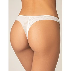 Νυφικό String Δαντέλα με Τούλι   Ιβουάρ Milena By Paris 007642-Ιβουάρ