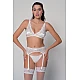 Σετ Νυφικών Εσωρούχων   Ιβουάρ Milena By Paris Set9190-Ιβουάρ