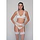 Σετ Νυφικών Εσωρούχων   Ιβουάρ Milena By Paris Set9190-Ιβουάρ