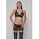 Sexy Σετ Εσωρούχων   Μαύρο Milena By Paris Set9192-Μαύρο