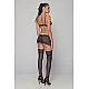 Sexy Σετ Εσωρούχων   Μαύρο Milena By Paris Set9192-Μαύρο