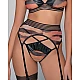 String Δερματίνη και Animal Print Τούλι – Τιγρέ Milena By Paris 007693-Τιγρέ