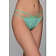 Tanga Brazil Λύκρα   Aqua Milena By Paris 008494-Aqua
