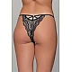 Tanga Brazilian Slip Δαντέλα – Ασημί Milena By Paris 008477-Ασημί
