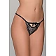 Tanga Brazilian Slip Δαντέλα – Ασημί Milena By Paris 008477-Ασημί