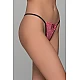 Tanga String Δαντέλα   Καρπουζί Milena By Paris 007713-Καρπουζί