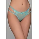 Tanga String Τούλι και Δαντέλα –  Aqua Milena By Paris 007712-Aqua