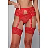 Σετ Ζαρτιέρα με Brazil   Κόκκινο Milena By Paris Set5417_8469-Κόκκινο
