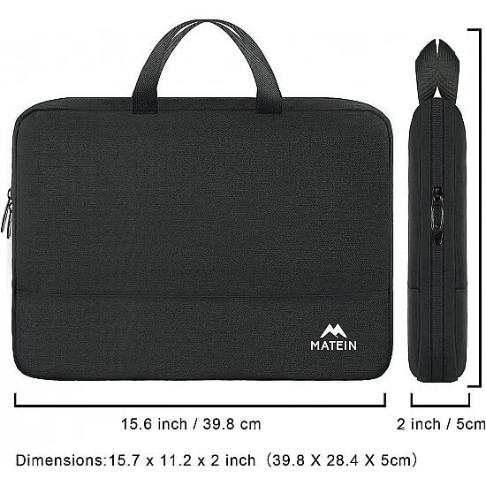 Υφασμάτινος Χαρτοφύλακας Matein 15,6' laptop 5L 1025 μαύρο