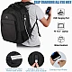 Σακίδιο πλάτης 36,8L Laptop 15,6” Matein 1364 μαύρο