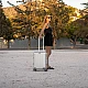 Βαλίτσα καμπίνας Αλουμινίου Newcom N1526/50 ασημί
