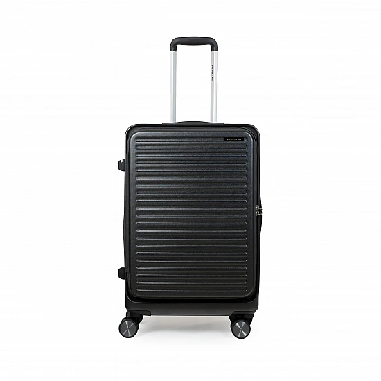 Βαλίτσα μεγάλη με ρόδες Newcom (ABS+PC) N1605/70 dark grey
