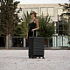 Βαλίτσα μεγάλη με ρόδες Newcom (ABS+PC) N1605/70 dark grey