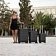 Σετ 3 βαλίτσες Newcom ABS+PC σετ 3 τεμαχίων N1605 dark grey