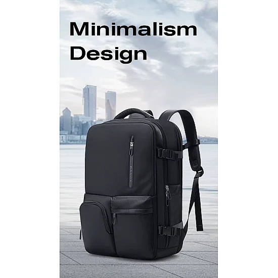 Backpack καμπίνας 29L 15,6” Bange 1800 μαύρο