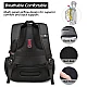Μεγάλο Laptop Backpack 17,3'' Ανθεκτικό XL Heavy Duty Travel Backpack Bange 1901 μαύρο