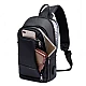Τσαντάκι ώμου χιαστί crossbody Bange 1911 μαύρο