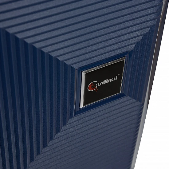 Βαλίτσα Ταξιδιού Επεκτάσιμη Anniversary Cardinal 2015 (PP) μεγάλη 77x25x47 cm Σκούρο μπλέ