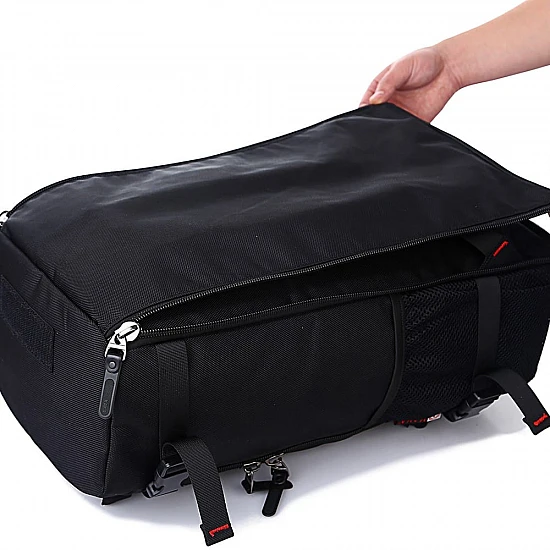 Σακίδιο πλάτης/Σακβουαγιάζ Kaka 40L Travel, Carry On Durable 2050 μαύρο
