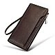 Δερμάτινο Ανδρικό πορτοφόλι William Polo 211566 dark brown
