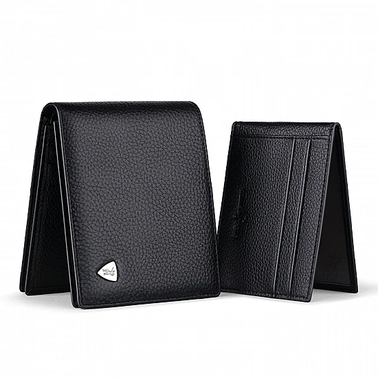 Δερμάτινο Ανδρικό πορτοφόλι William Polo 213 black