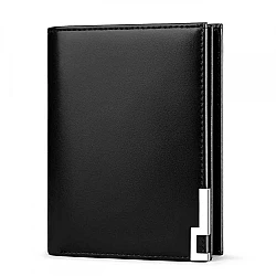 Δερμάτινο Ανδρικό πορτοφόλι William Polo 218 black