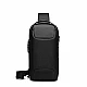 Τσαντάκι ώμου χιαστί crossbody Bange 22085 μαύρο