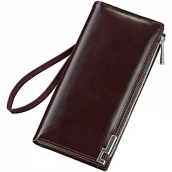 Δερμάτινο Ανδρικό πορτοφόλι William Polo 221616 brown