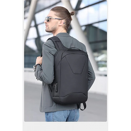 Σακίδιο πλάτης 21L Laptop 15,6” Bange 22188 γκρί