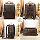 Δερμάτινο σακίδιο πλάτης Cardinal 19 L 2326 coffee