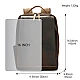 Δερμάτινο σακίδιο πλάτης Cardinal 19 L 2326 coffee