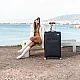 Βαλίτσα trolley Cardinal μεγάλη 3700/70cm μαύρη