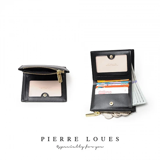 Γυναικείo πορτοφόλι Pierre Loues PL423-1 μαύρο