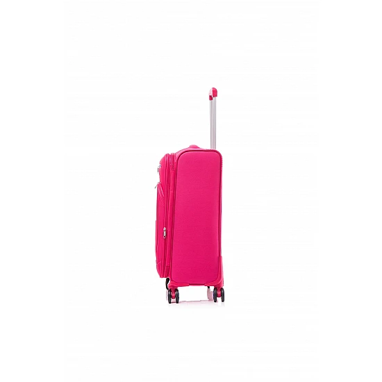 SUPER ΠΡΟΣΦΟΡΑ Βαλίτσα trolley Spectra Cardinal μεσαία 5000/60cm ροζ