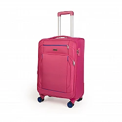 SUPER ΠΡΟΣΦΟΡΑ Βαλίτσα trolley Spectra Cardinal 5000 μεσαία 66x25x40 cm ροζ