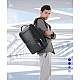Δερμάτινο Σακίδιο πλάτης 24L Laptop 15,6” Bopai 61-122101 μαύρο