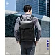 Δερμάτινο Σακίδιο πλάτης 24L 15,6” Bopai 61-123391 μαύρο