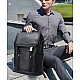 Δερμάτινο Σακίδιο πλάτης 24L 15,6” Bopai 61-123391 μαύρο