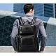 Δερμάτινο Σακίδιο πλάτης 25L Laptop 15,6” Bopai 61-129171 μαύρο