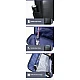 Δερμάτινο Σακίδιο πλάτης Αντικλεπτικό 24L Laptop 15,6” Bopai 61-16311 μαύρο